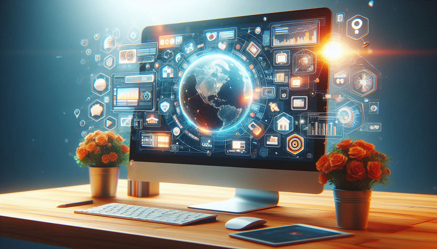 Front of men's Basic Tee in black.